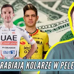 Ile zarabia kolarz? Szokujące pensje w zawodowym peletonie