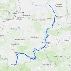 Velo Dunajec: niezapomniana trasa rowerowa Szczawnica - Czerwony Klasztor