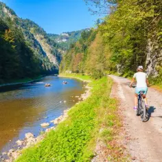 Trasa rowerowa Szczawnica Czerwony Klasztor - mapa i atrakcje