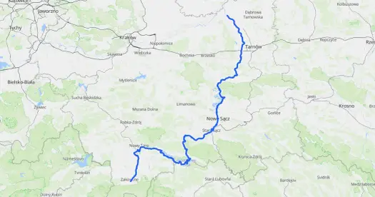 Velo Dunajec: niezapomniana trasa rowerowa Szczawnica - Czerwony Klasztor